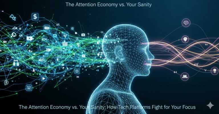 The Attention Economy vs. Your Sanity: How Tech Platforms Fight for Your Focus