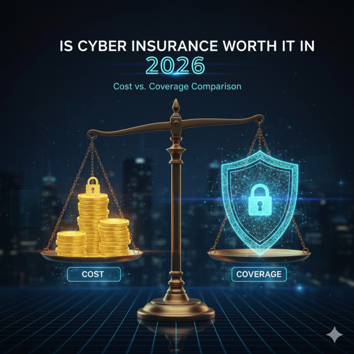 Is Cyber Insurance Worth It in 2026? Cost vs. Coverage Comparison