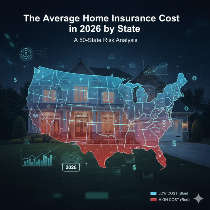 The Average Home Insurance Cost in 2026 by State: A 50-State Risk Analysis