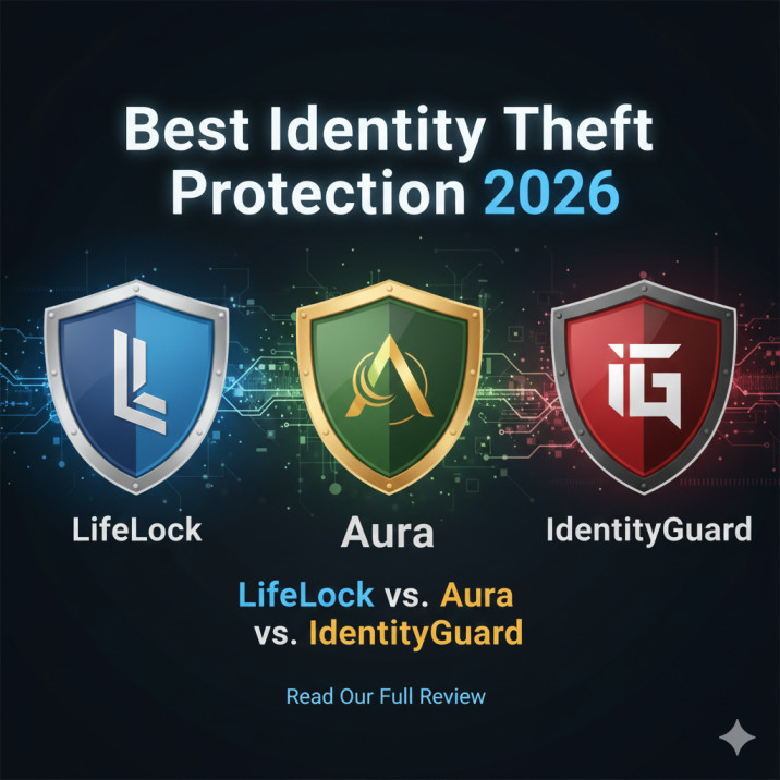 Best Identity Theft Protection 2026: LifeLock vs. Aura vs. IdentityGuard