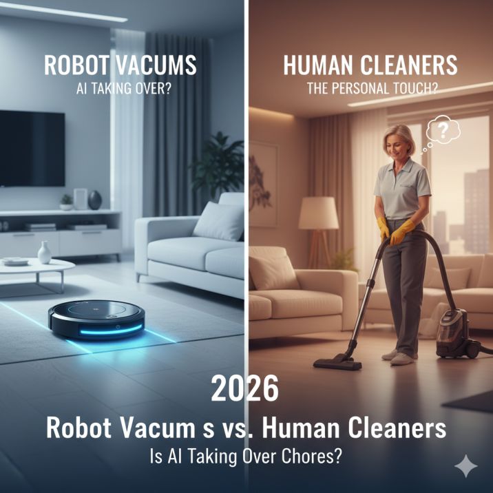 Robot Vacuums vs. Human Cleaners: Is AI Taking Over Chores in 2026?