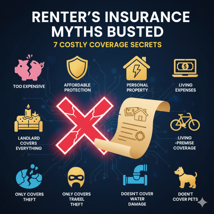 Renter’s Insurance Myths Busted: 7 Costly Coverage Secrets
