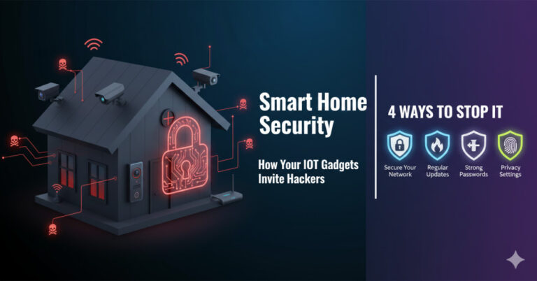 Smart Home Security: How Your IoT Gadgets Invite Hackers and 4 Ways to Stop It