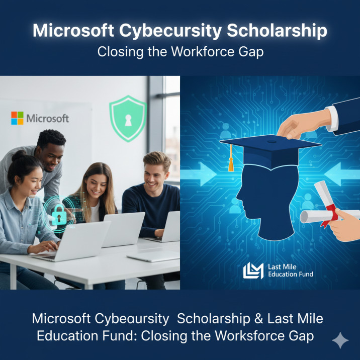 Microsoft Cybersecurity Scholarship & Last Mile Education Fund: Closing the Workforce Gap