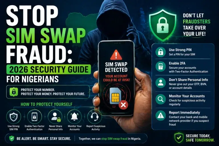 Stop SIM Swap Fraud: 2026 Security Guide for Nigerians