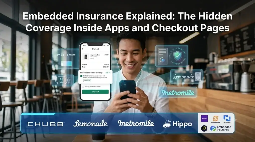 Embedded Insurance Explained: The Hidden Coverage Inside Apps and Checkout Pages